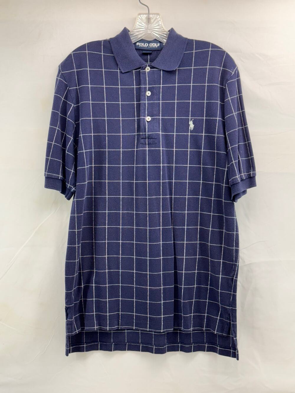 Polo Golf navy and white M short sleeve shirt
